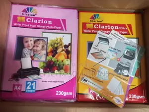 Clarion A4 Photo Papers Available