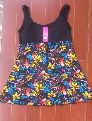 Floral Ladies Swimming Costume XXXL