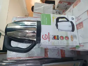 Eurochef 2lt Stainless With Black Handles.