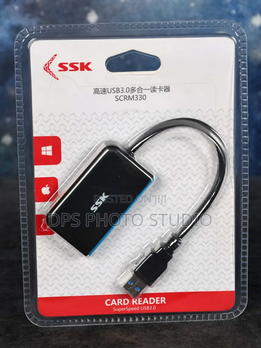 SSK Usb 3.0 SCRM330 SD/TF/CF Micro Sd Card Reader