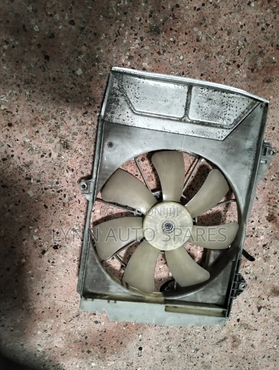 Toyota Platz Radiator Fan and Guard