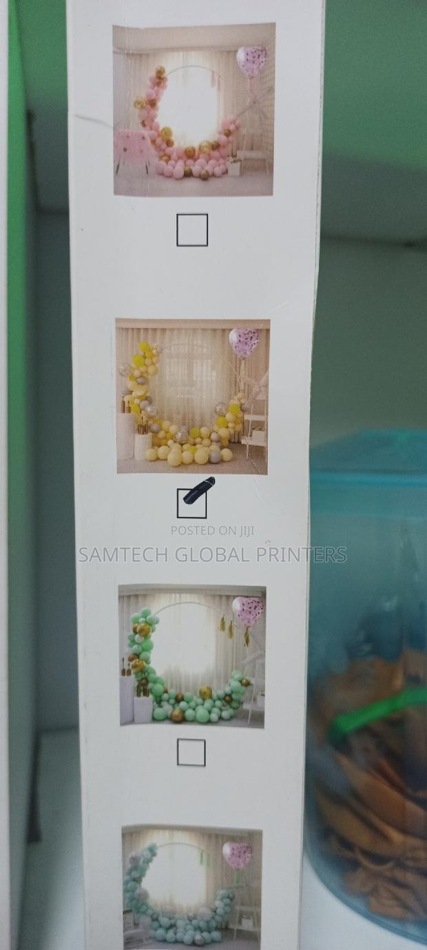 Plastic Ballon Ring With Ballons