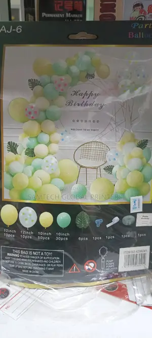 Birthday Ballon Set