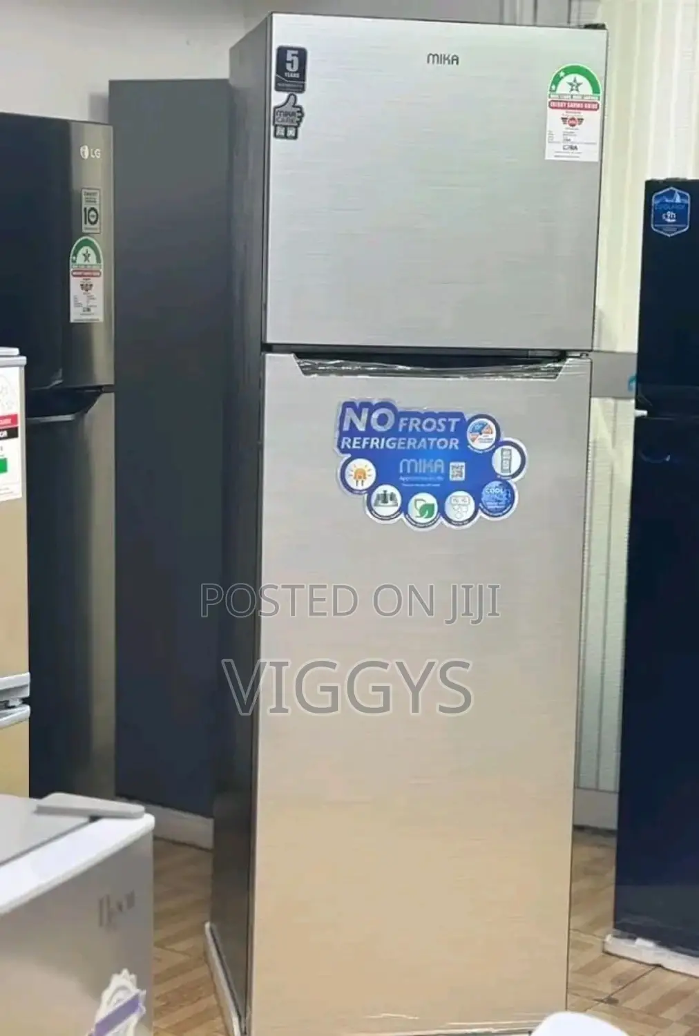 Good Quality Mika 255 Litres Non Frost Fridge