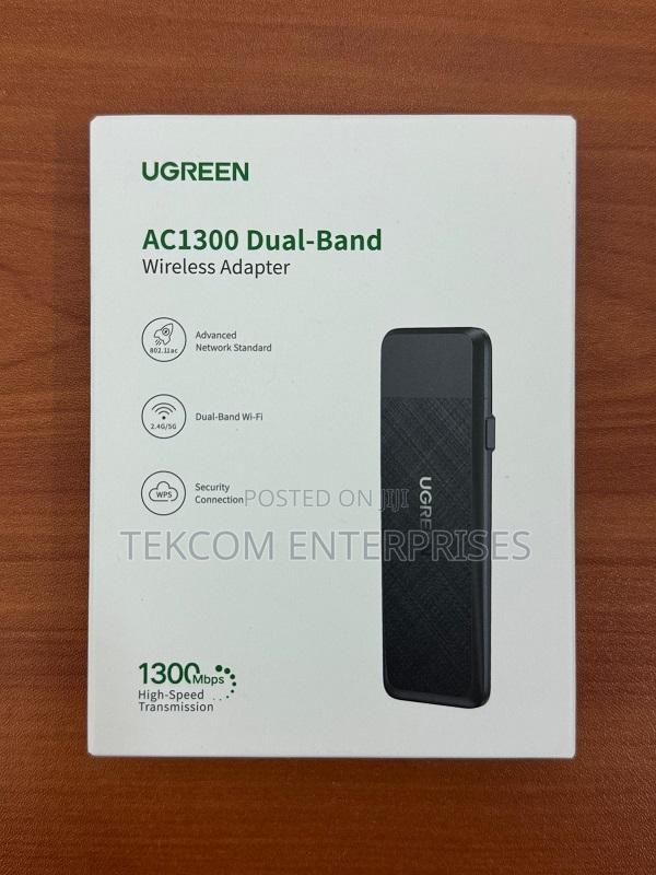 UGREEN AC1300 Dual-Band Wireless USB Adapter - CM492 - main view