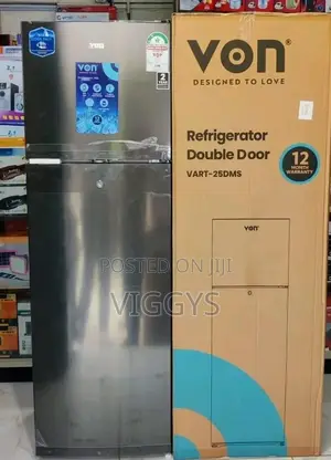 Classic Von 168 Litre Double Door Fridge