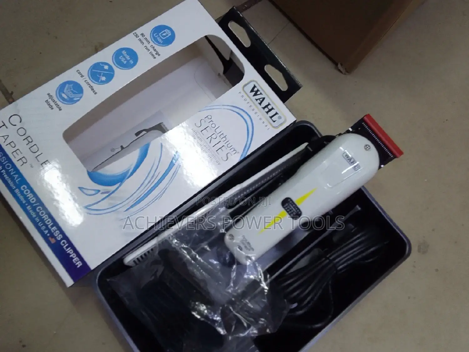 Cordless Taper/Wahl Shaving Machine