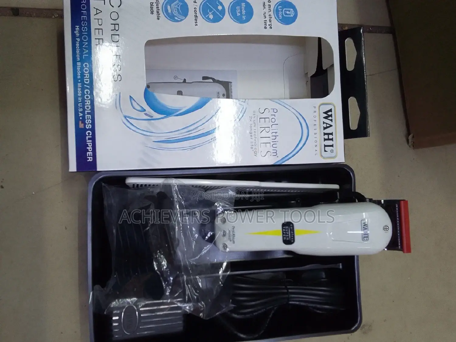 Cordless Rechargeable Shaver/Wahl Shaving Machine