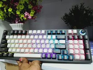 RGB Back-Light 97 Key Mechanical Gaming Keyboard With Knob