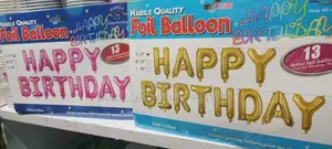 Quality Happy Birthday Foil