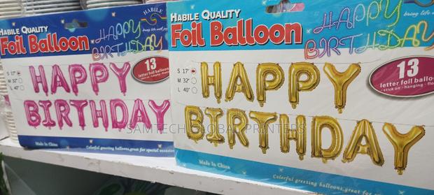 Quality Happy Birthday Foil