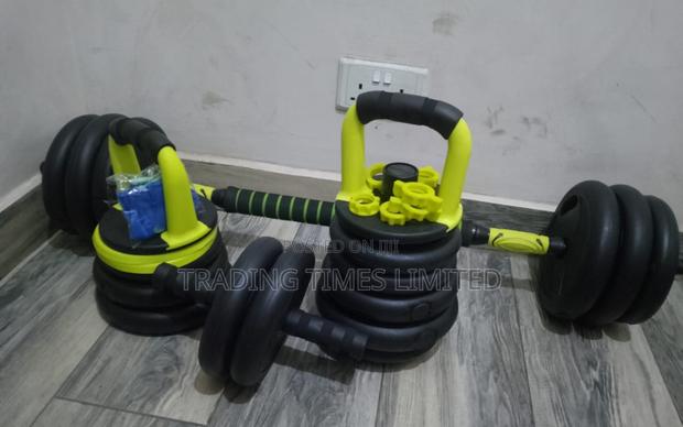 Adjustable 30kg Kettle Bell Weights/Dumbells - main view