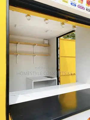 Kiosk Booth Container Food Trailer Fabrication Services