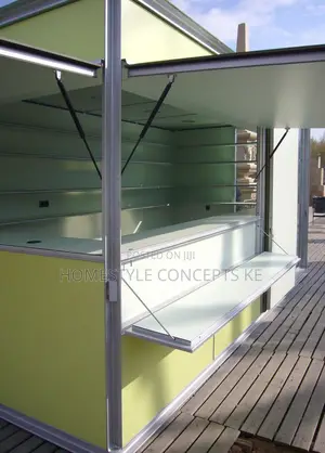 Kiosk Booth Container Food Trailer Fabrication Services
