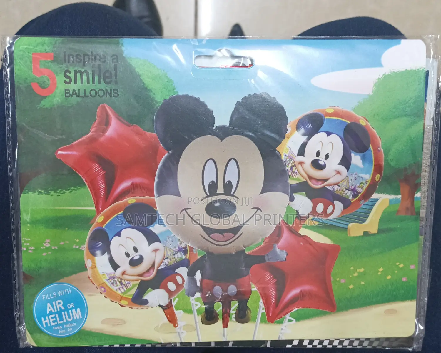 Cartoon Themed Foil Ballons