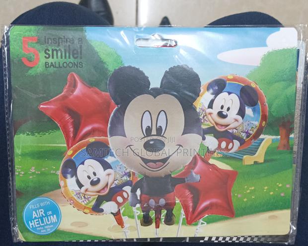 Cartoon Themed Foil Ballons - main view