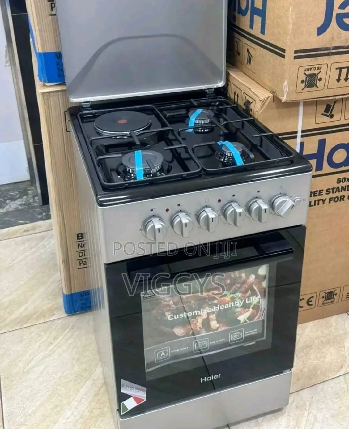 Amazing Haier 50 by 60 Standing Cooker