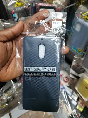 Auto Focus Nokia 6 2018 Shock Proof Carbon Fiber Rugged Armo
