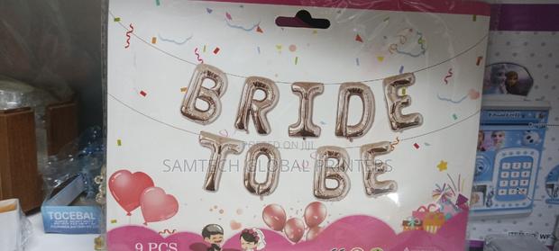 Bride to Be Ballon Foil