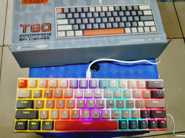 RGB BACK-LIGHT 63 KEY Mechanical Keyboard - main view