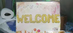 Welcome Balloon Foil