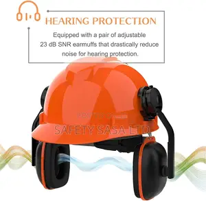 Industrial Chainsaw Helmet With Face Shield And Ear Muffs