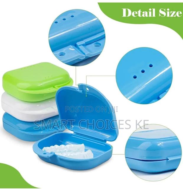 Simplelif Hygiene Tooth Box/Denture Box-dental Orthodontic - thumbnail 4