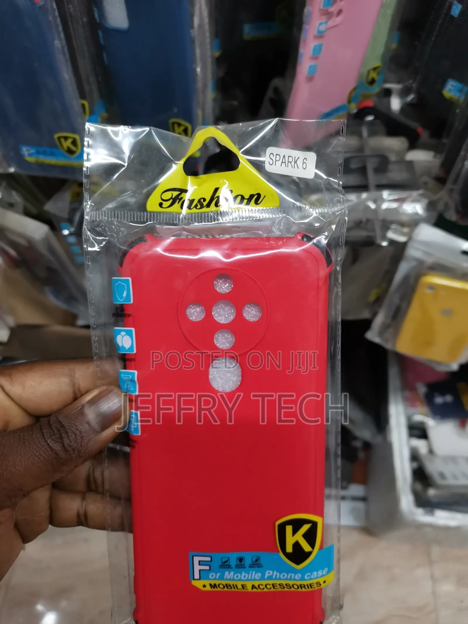 Silicone Case Compatible With Tecno Spark 6