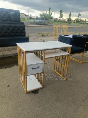 Manicure Marble Table, White - thumbnail 2