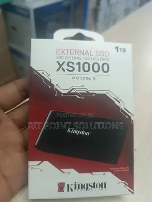 Kingston 1tb (1050mbs) External SSD Xs1000 !Kingston 1tb SSD