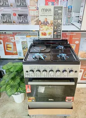 Amazing Classic Mika 3+1 60 by 60 Standing Cooker