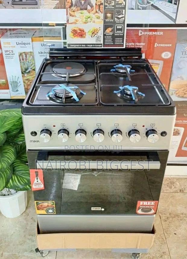Quality Classic Mika 3+1 60 by 60 Standing Cooker - main view