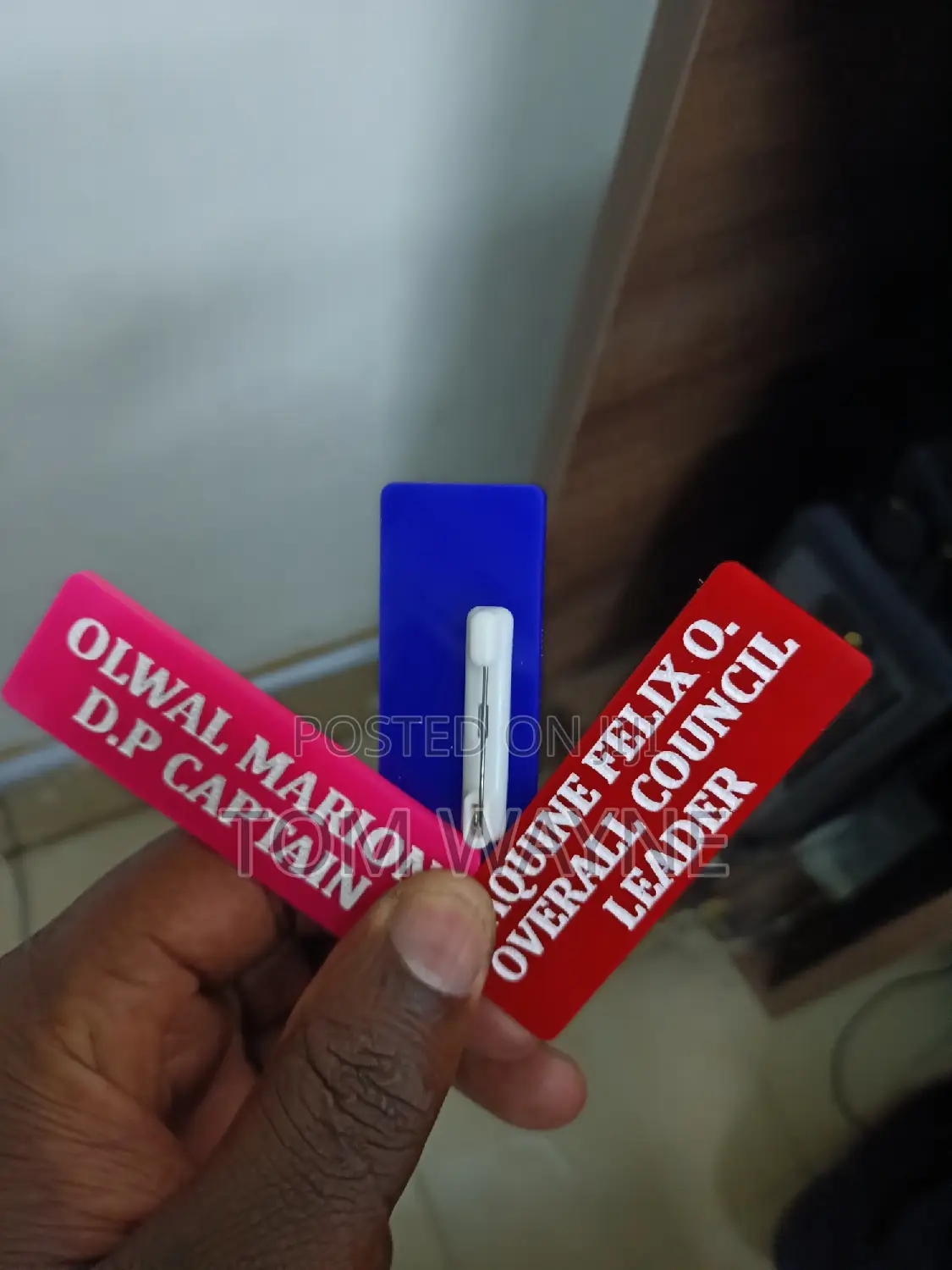 Prefect Name Tags