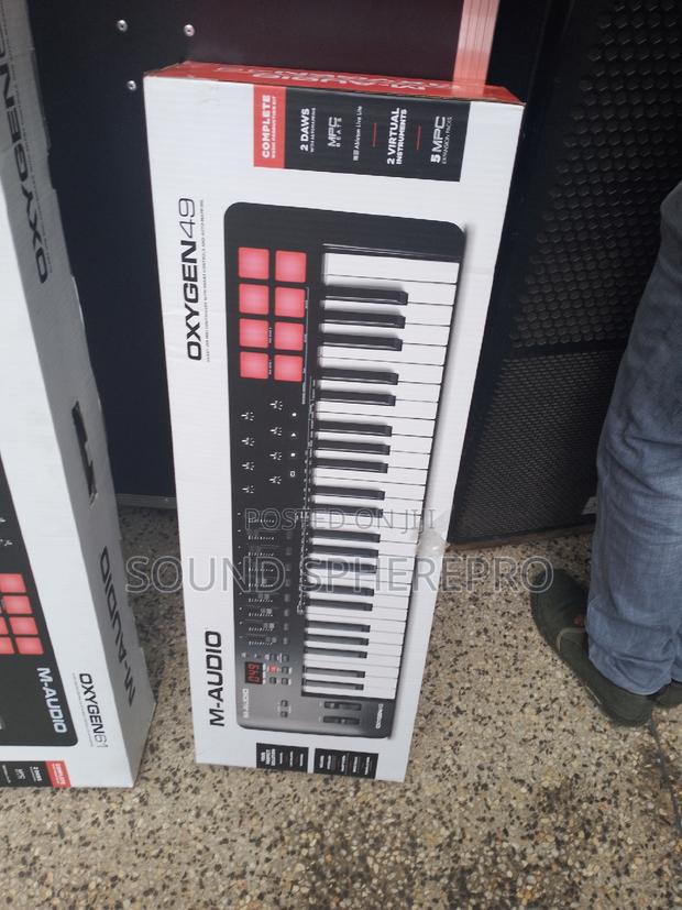 M-Audio Oxygen 49key Midi Keyboard With Drumpad - main view