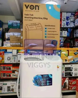 Classic 10kg Von Twin Tub Washing Machine