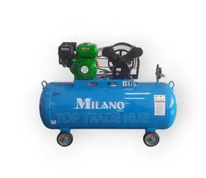 MILANO ITALIA PETROL -200l Air Compressor Double Piston