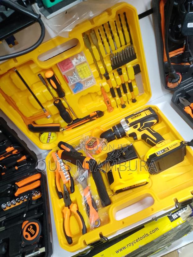 Drill Set Dewalt Drill Set Cordless - thumbnail 3