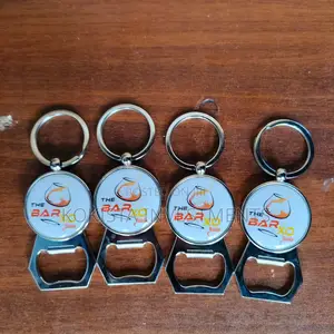 Branded Metallic Keyholders