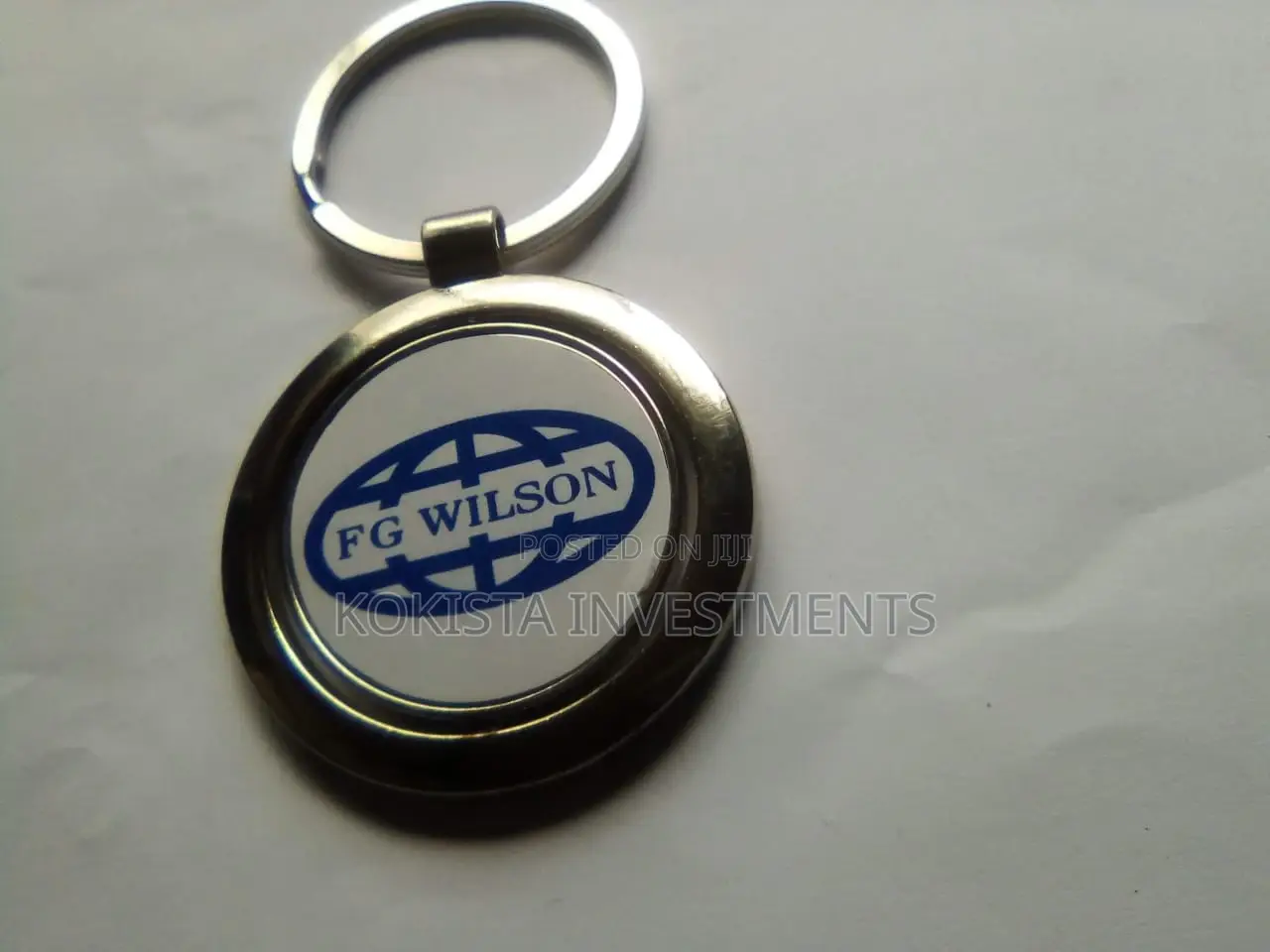 Branded Metallic Keyholders