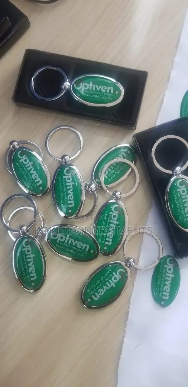 Branded Metallic Keyholders