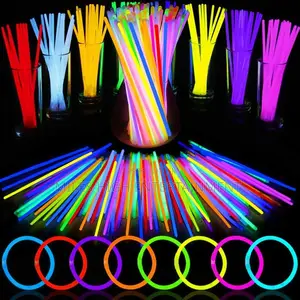 100 PCS Glow Sticks Glow Party