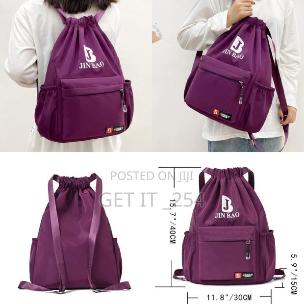 *Versatile Drawstring Backpack - thumbnail 2