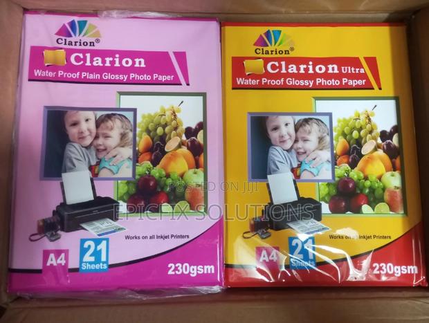 Clarion A4 Photo Papers Available - thumbnail 2