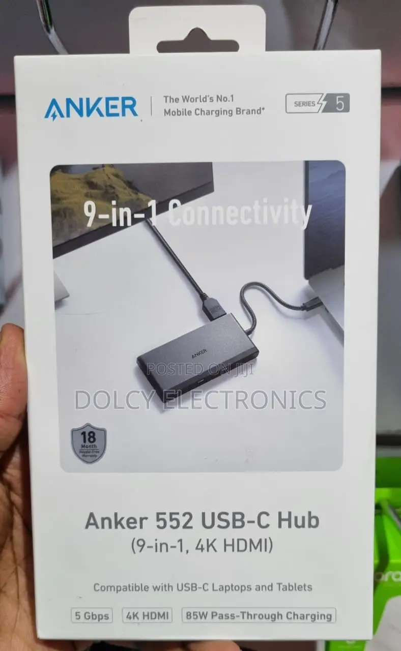 Anker 552 USB-C Hub (9-in-1, HDMI)