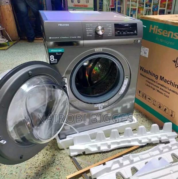 Classic Hisense 8 Kg Washing Machine Fully Automatic - main view