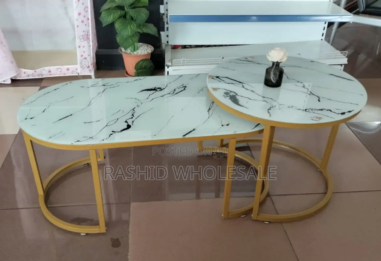 Assembled Marble Table
