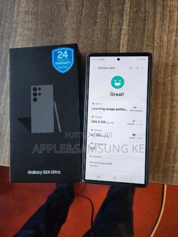 Samsung Galaxy S24 Ultra 512 GB Black - thumbnail 5