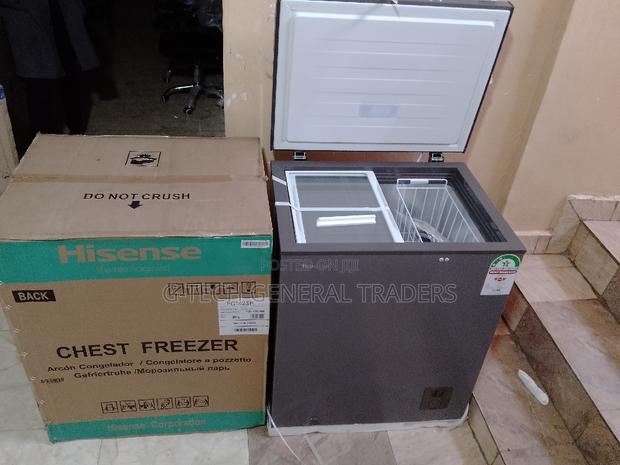 Chest Freezer!Hisense Fc142sh 144l Chest Freezer -grey