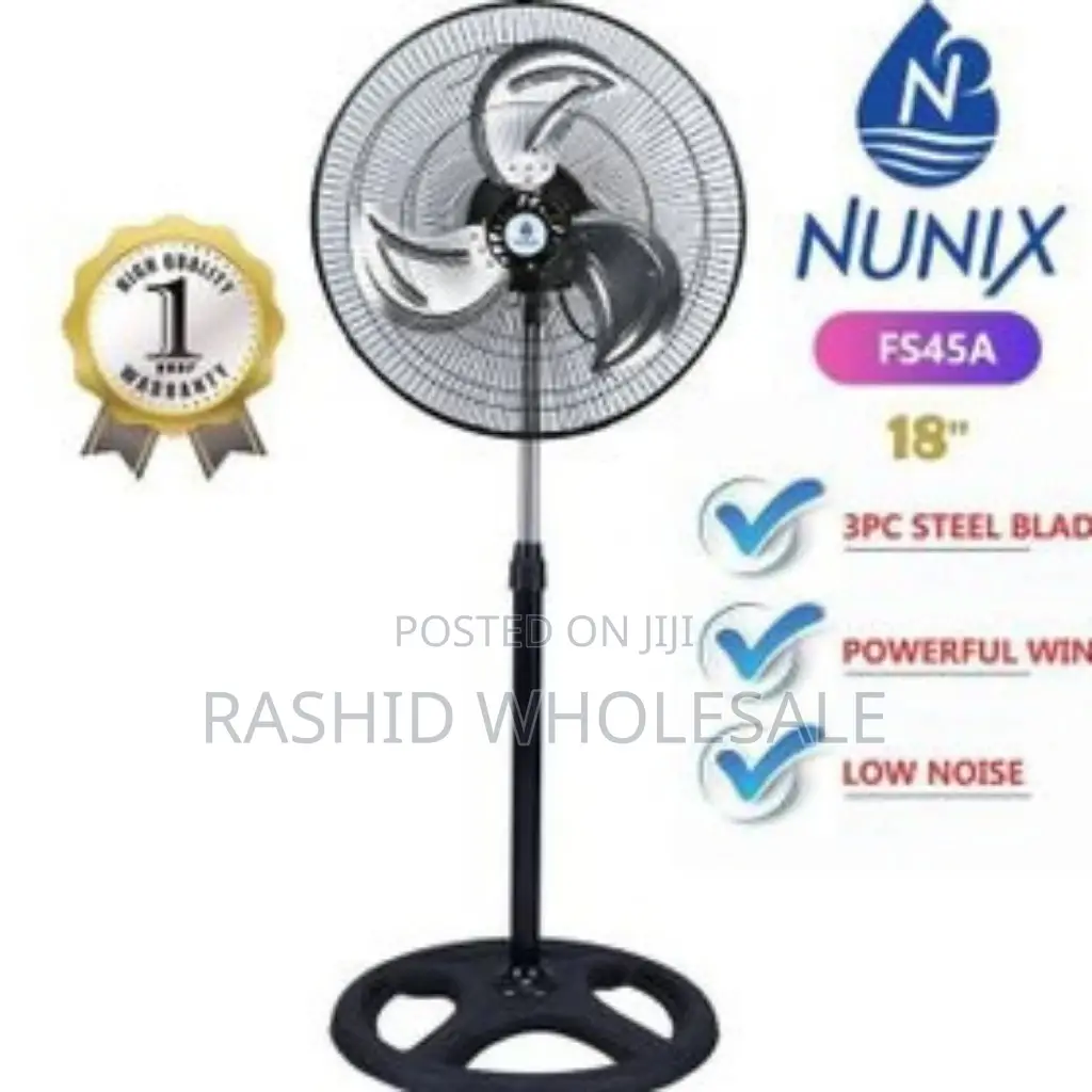 Nunix Standing Fan 18 Inch