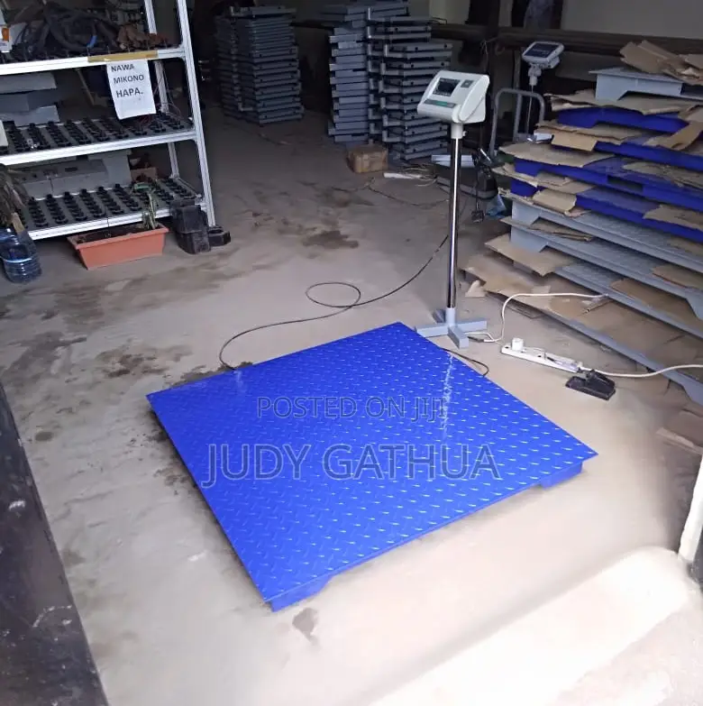 1 Tonne Digital Weighing Machine 1m by 1m
